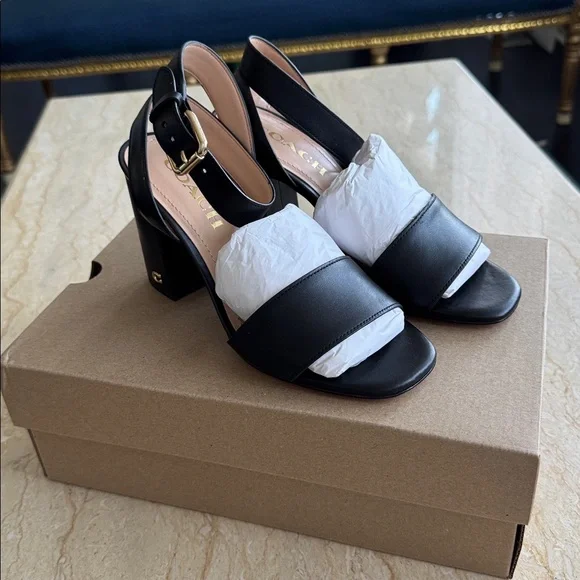 NWT Coach Shelby Sandal. $228 - Picture 6 of 14